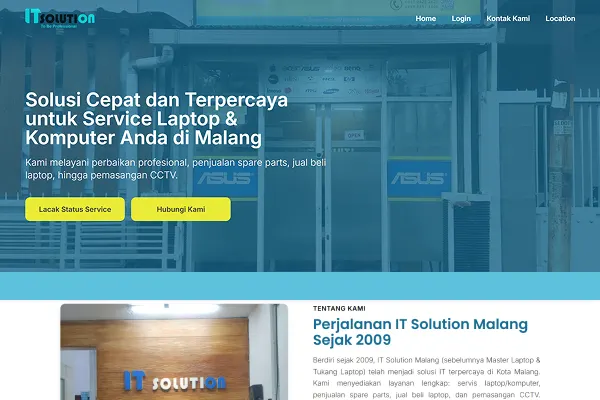 IT Solution Website